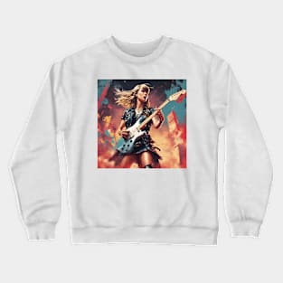 Taylor Swift vintage dnd style art Crewneck Sweatshirt